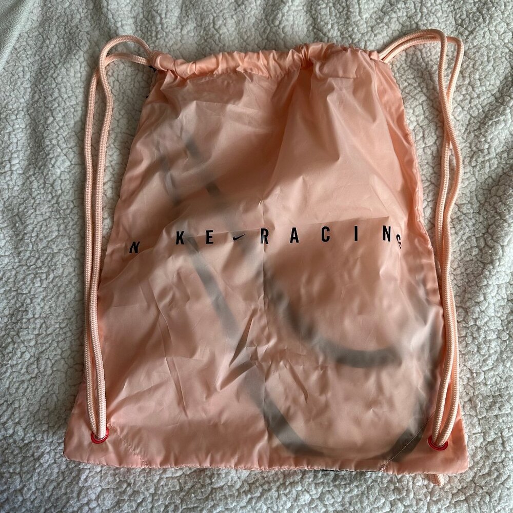 Nike Racing pink drawstring backpack - Picture 2 of 2